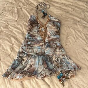 Outcast Clothing Mutia Mini Dress Alaska